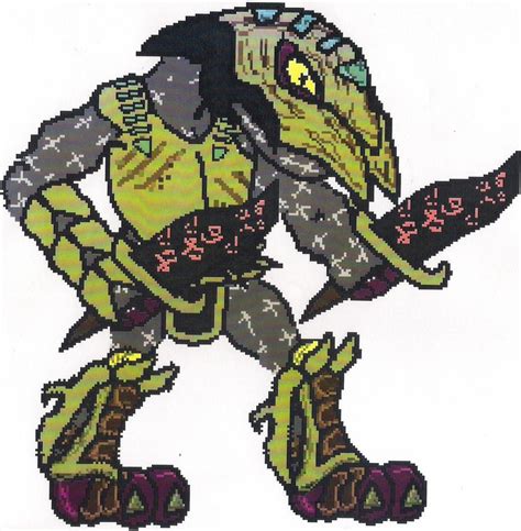 Tribal Scratch Sprite Drawing By Featheredraptor On Deviantart