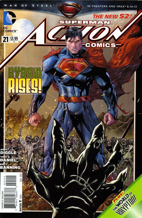 Cover For Action Comics 21 2013