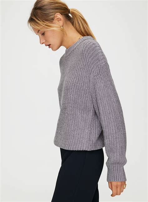 Wilfred Essential Chenille Sweater Aritzia Us