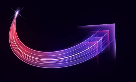 Modern Abstract High Speed Arrows Light Effect Movement Abstract