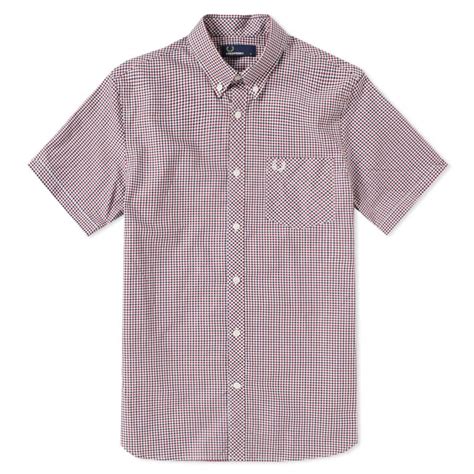 Fred Perry Three Colour Gingham Shirt Clothing Natterjacks