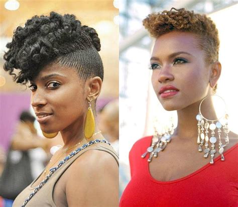20 Photos Afro Mohawk Hairstyles For Women