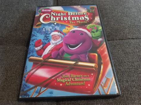 Barney Night Before Christmas The Movie Dvd Region 1 Ntsc 2990