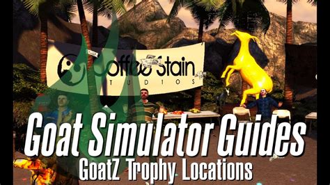 Goat Simulator GoatZ All Golden Goat Statue Locations YouTube