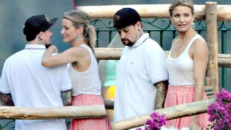 mr and mrs madden cameron diaz and benji madden get married in beverly hills wedding ceremony