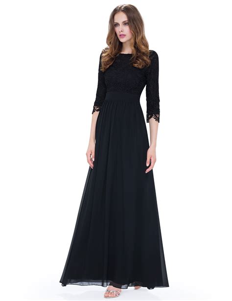 Ever Pretty Lace Long Formal Evening Dress Chiffon Bridesmaid Prom Gowns 08412 Ebay