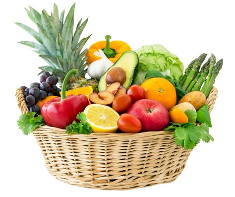 Panier Fruits Et Légumes Comme à La Ferme