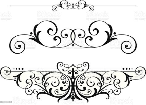 Check out our victorian design selection for the very best in unique or custom, handmade pieces from our shops. Victorian Scrolls And Ruleline Stock Illustration ...