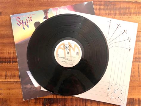 1979 Styx Cornerstone Vinyl Album With Inner Sleeve Sp 3711 Etsy