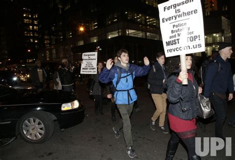 Photo Protesters React To Grand Jury Decision Not To Indict An Nypd
