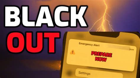 Emergency Blackout For 31 Million Us Citizens Youtube