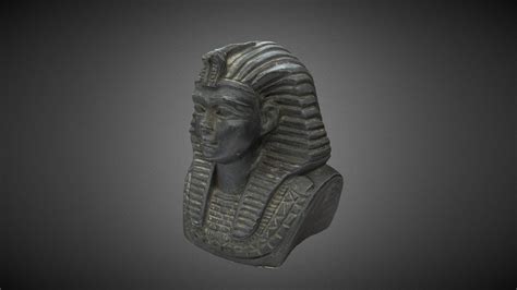pharaoh statuette download free 3d model by zygomir fabricati diem zygomirfabricatidiem