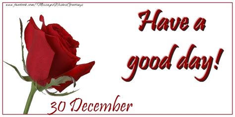 Greetings Cards Of 30 December Happy Birthday December 30