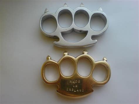 Weaponcollectors Knuckle Duster And Weapon Blog Handmade Solid Brass