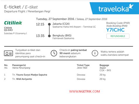 Adapun yang mesti diingat, refund tiket pesawat traveloka membutuhkan waktu, yakni kurang dari 90 hari kerja. Traveloka Harga Tiket Pesawat Lion Air - Donald