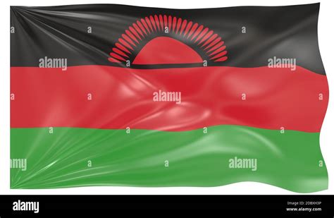 3d Illustration Of A Waving Flag Of Malawi Stock Photo Alamy