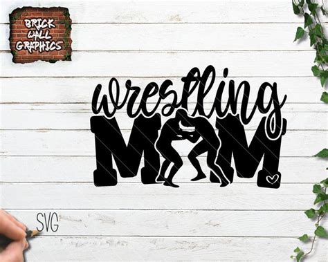 Wrestling Mom SVG File Version 2 | Wrestling mom, Wrestling mom shirts