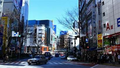 Tokyo Japan Street Urban Japanese Landscape Road