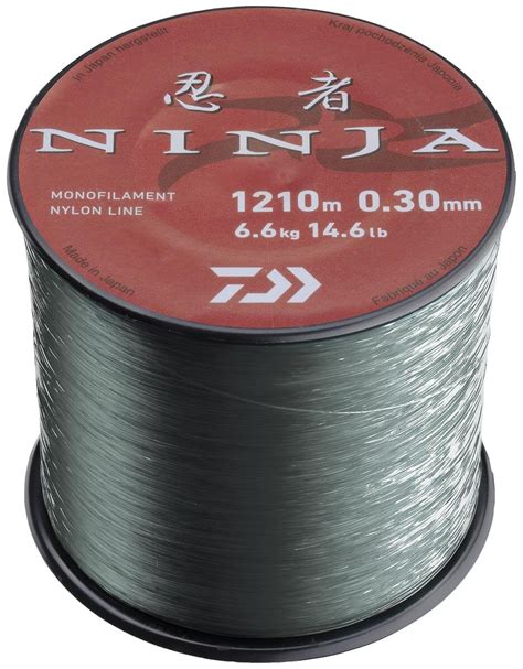 Daiwa Schnur Ninja X Mono Farbe Hellgrün3000m 0 18mm 6 99