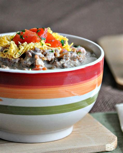 Serve with a nice side salad and some crusty bread from the. Keto Bacon Cheeseburger Soup - Healthy Primal