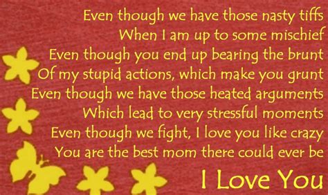 25 I Love You Mom Poems 253123 I Love You Mum Poems Short