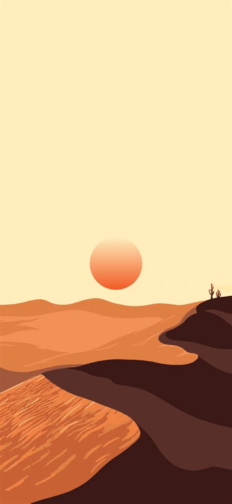 Minimal Phone Desert Wallpapers Wallpaper Cave