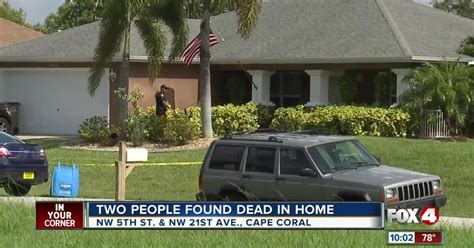 Two People Found Dead In Cape Coral Home