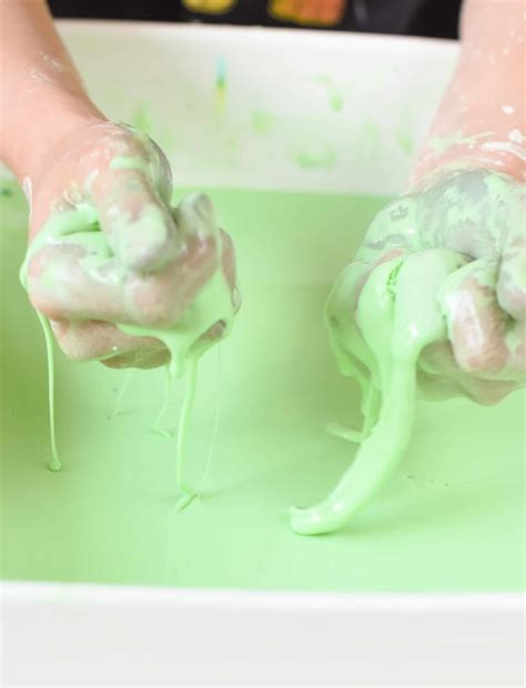How To Make Oobleck Without Cornstarch Busy Little Kiddies Blk