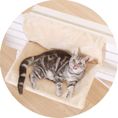 Liboyuju Shiny And Rich Cat Litter Cat House High End Solid Cat Bed Cat