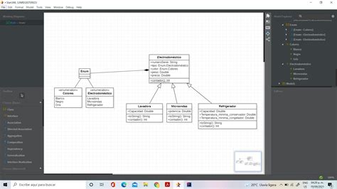 Uml How To Draw Java Uml Class Diagram With Enum Being Created Within