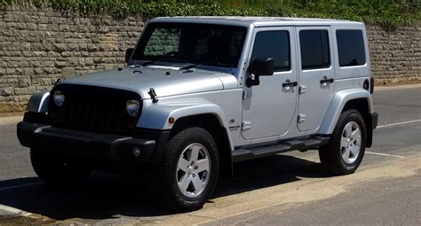 Silver Gray Wrangler Jeep Free Stock Photo Public Domain Pictures