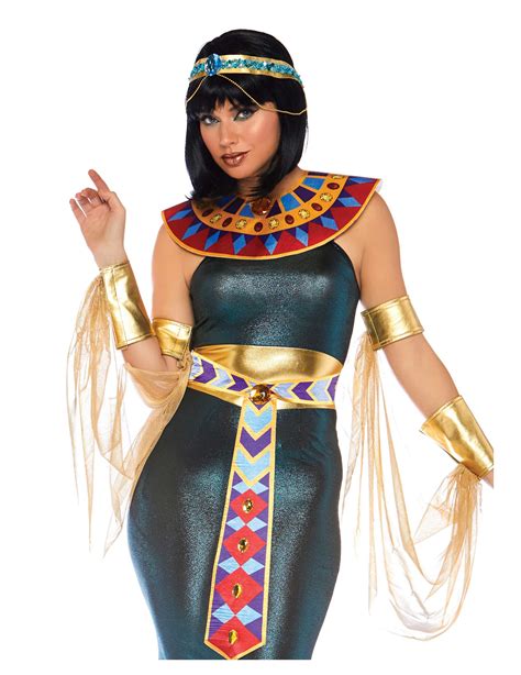 Ägyptische Pharaonin Damenkostüm Für Karneval Bunt Kostüme Für Erwachsene Und Günstige