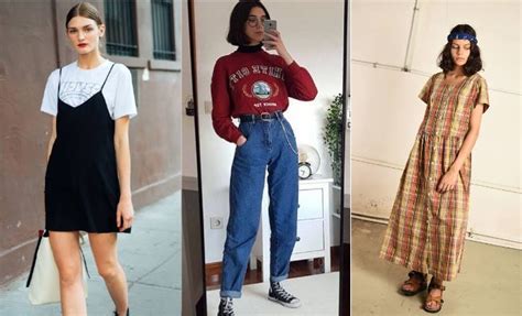 10 inspirasi baju vintage 90an stylish modis dailysia