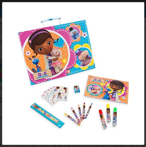 Disney Doc Mcstuffins Art Set Back To School Item New Ebay