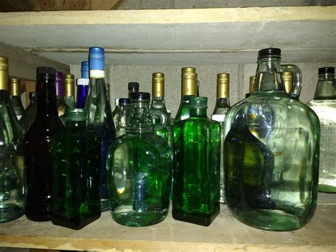 Glass Bottles Filled with Water Picture | Free Photograph | Photos Public Domain