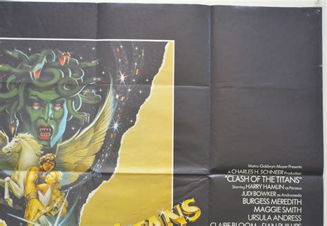 Clash Of The Titans Original Cinema Movie Poster From