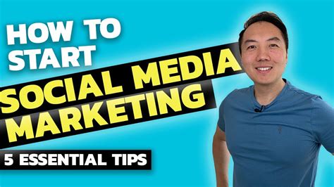 How To Start Social Media Marketing 5 Essentials Tips Youtube
