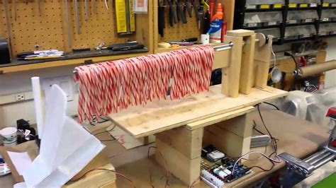 Candy Cane Factory Dispenser With Sensor Youtube