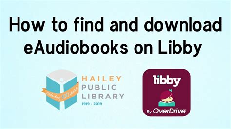 How To Find Audiobooks In The Libby App Youtube
