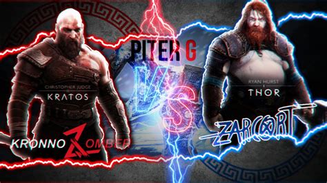 Kratos Vs Thor Rap Kronno Zomber Zarcort And Piter G God Of War