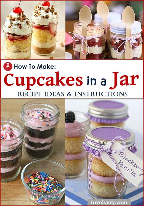 Mason Jar Cupcakes Easy Diy Cupcakes And Cake In A Jar