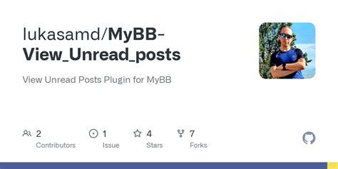 Github Lukasamdmybb Viewunreadposts View Unread Posts Plugin For Mybb