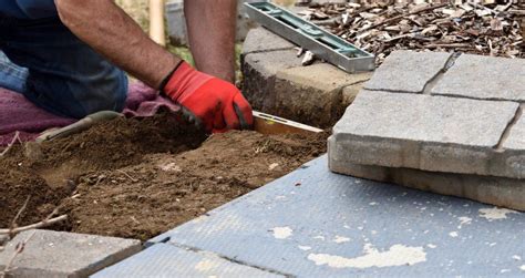 How To Lay A Shed Base With Paving Slabs Simply Paving Shed Base