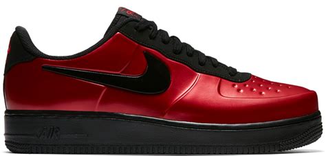 Air Force 1 Red And Black Airforce Military