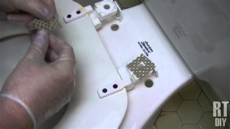 This will tighten your wobbly toilet seat for the last and final time or at least for a few years until you are ready to change or update your toilet. Loose Toilet Seat Solution ~ Rick's Tips - YouTube