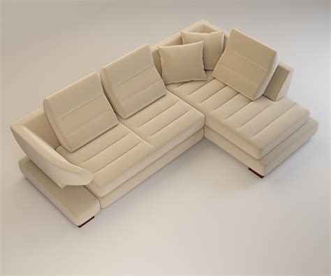 Corner Sofa Set 3d Model Free Download Best Design Idea