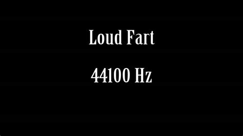 Loud Fart Sound Effect Free High Quality Sound Fx Youtube