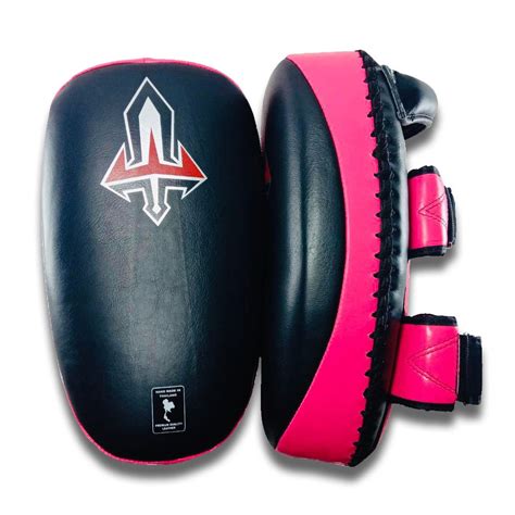 Arwut Kick Pads Kp1 Pink Genuine Leather Tko Fight Store