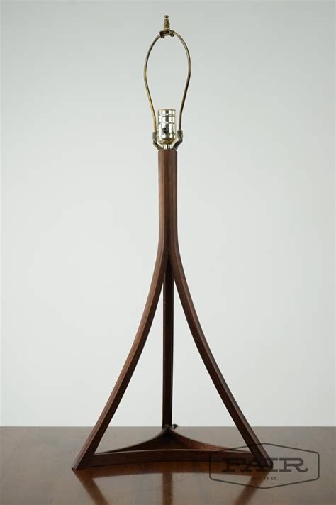 Brazilian Rosewood Architectural Lamp Fair Auction Co Poolesville Md
