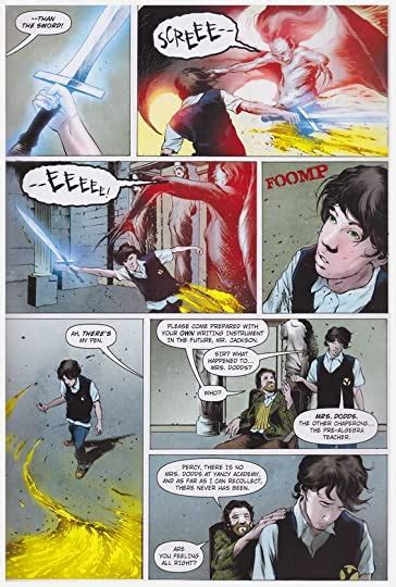 Percy Jackson And The Lightning Thief Comic Rhowennacolla